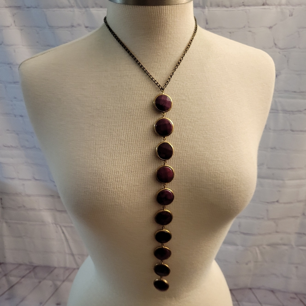 Anthropologie Lena Bernard Gemline Necklace